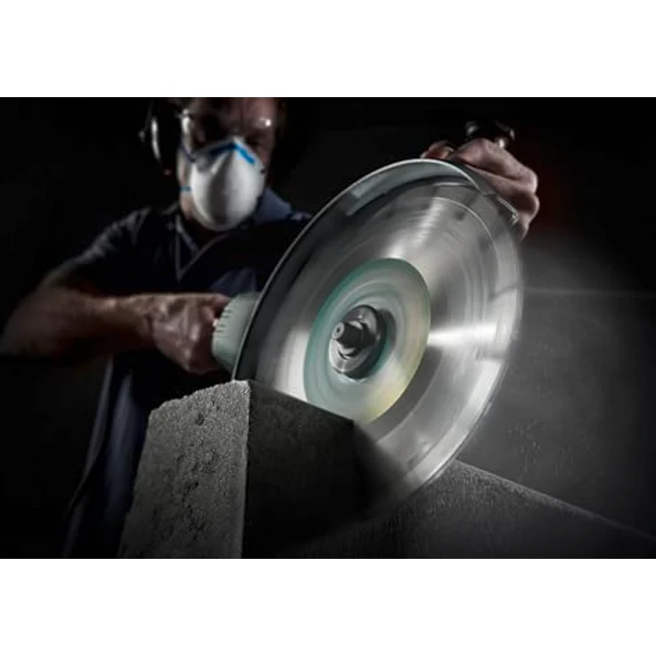 wolfcraft Diamant-Trennscheibe PRO LASER UNIVERSAL I 8311000, segmentiert, ideal für armierten Beton, Ø 125mm, 10mm – Bild 3