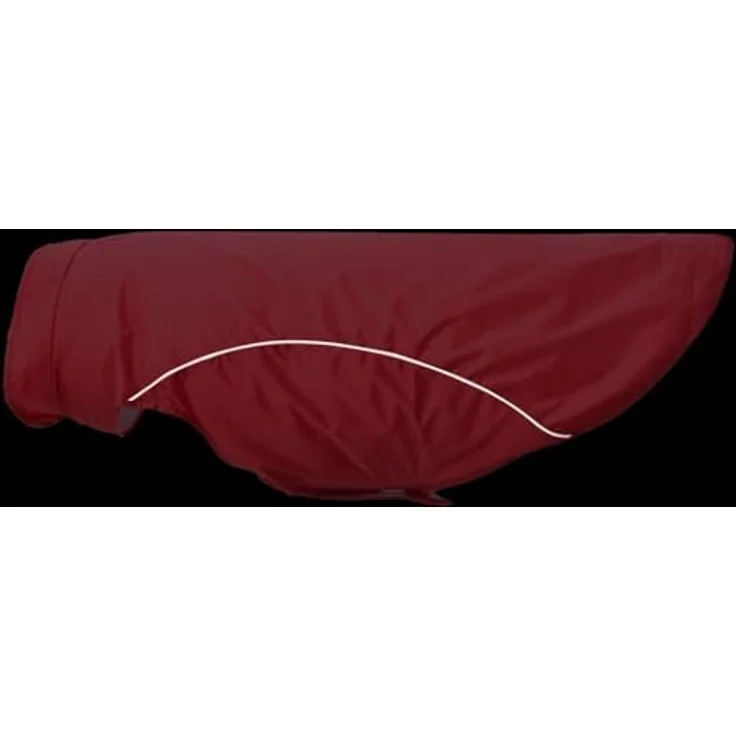 vidaXL Hundemantel Hunde Regenmantel aus Polyester, rot, 3XL mit Reflexstreifen und Klettverschlüssen – Bild 8