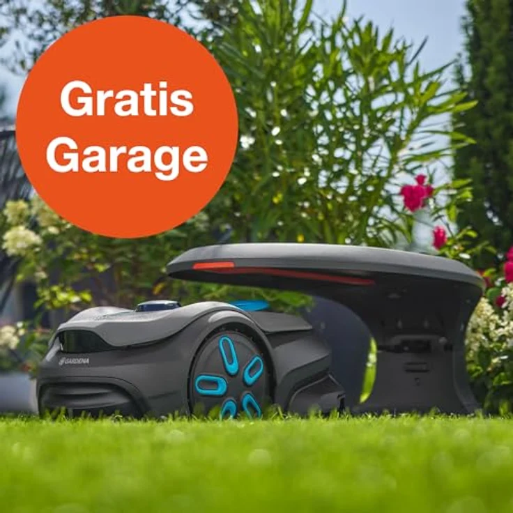 Gardena SILENO minimo, Mähroboter für Rasenflächen bis 350 m² mit Bluetooth Steuerung und leisem Betrieb (57 dB) – Bild 2