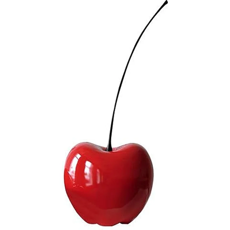 Casablanca Skulptur Dekofigur Kirsche Passion Keramik ROT 36406 – Bild 2