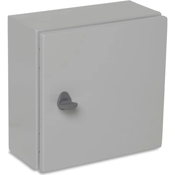 BOXEXPERT® Verteilerkasten außen wasserdicht, Schutzklasse IP66, Stahlblech, 300x300x150mm, Serie Treva, für Industrie und Werkstatt, robust und temperaturbeständig von -25°C bis +40°C – Bild 3