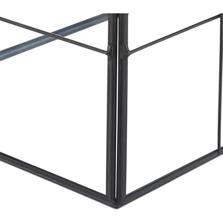 Relaxdays Pflanzenterrarium aus Glas Hausform, Minigewächshaus für Sukkulenten und Moos, in verschiedenen Farben, 21 x 23 x 14 cm – Bild 6