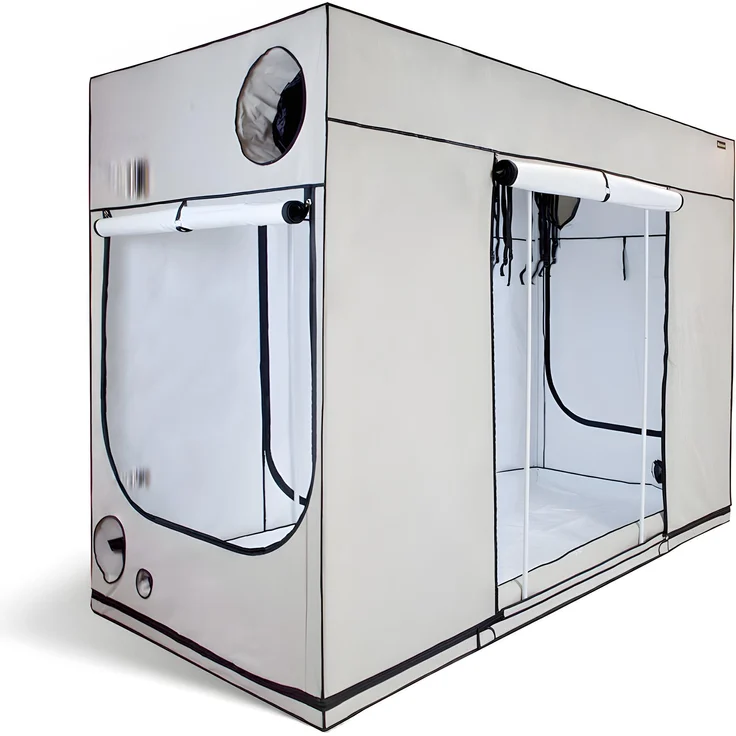 Homebox R300+ Ambient, rechteckige Growbox 300x150x220cm mit Total-Blackout-Zippern und extra Höhe