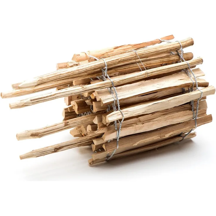 BooGardi Beetumrandung Steckzaun aus Haselnuss, LxH: 300x35 cm, Beeteinfassung Holz Gartenzaun in 2 Höhen Rasenkante