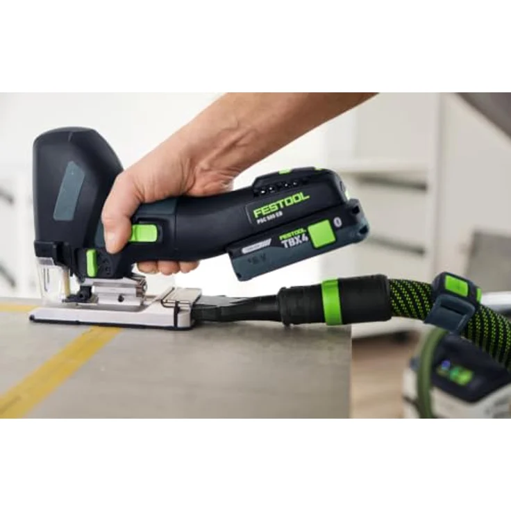 Festool PSC 500 EB-Basic-Set, Akku-Pendelhubstichsäge mit 120 mm Schnitttiefe und 3-Punkt-Führung, 18V – Bild 4