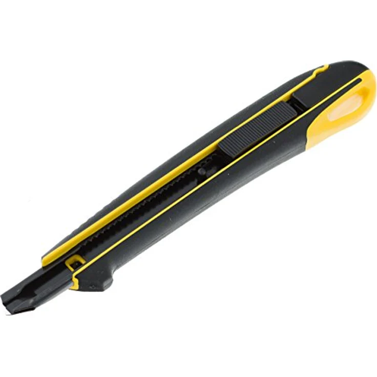 Tajima Cutter 9 mm, Extra Harte Klingenführung und Razar Black Klinge mit Taste, 2K-Griff, 1 Stück, TAJ-11678 – Bild 7