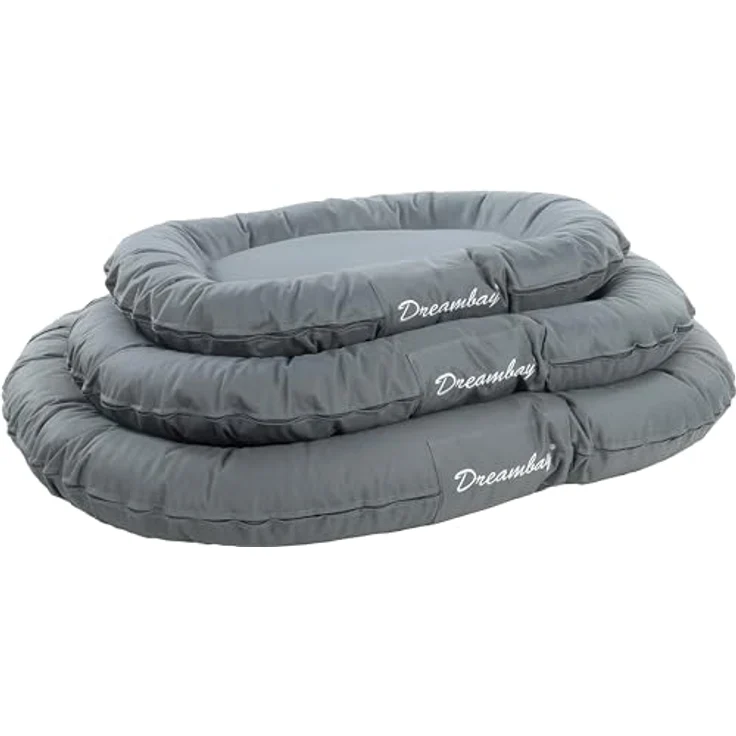 Flamingo Hundekissen Dreambay Oval Petrol - Abnehmbarer Bezug, Wasserabweisend, Waschbar bei 30°C – Bild 2