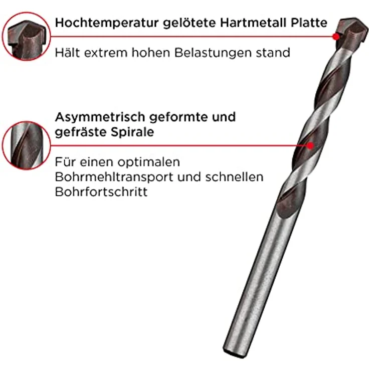 KWB ROCKER Beton- und Steinbohrer, ø 12 mm - 044720 – Bild 4