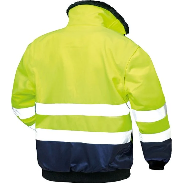 Norway 23648 Arbeitsjacke, Gelb/Marine, Größe S – Bild 2