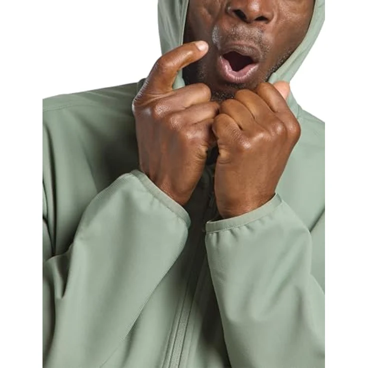 Jack Wolfskin Bornberg Hoody M, Herren Softshelljacke, winddicht und wasserabweisend, Grün, Größe M – Bild 9