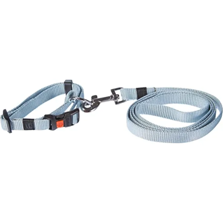 Karlie Art Sportiv Plus Welpenhalsband & Leine L: 20 - 40 cm B: 15 mm blau