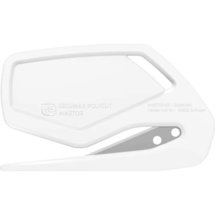 MARTOR SECUMAX POLYCUT, 10 x Sicherheitsmesser mit verdeckter Klinge, Einwegmesser, ergonomischer Kunststoff-Griff, leicht, für Rechts- & Linkshänder – Bild 1