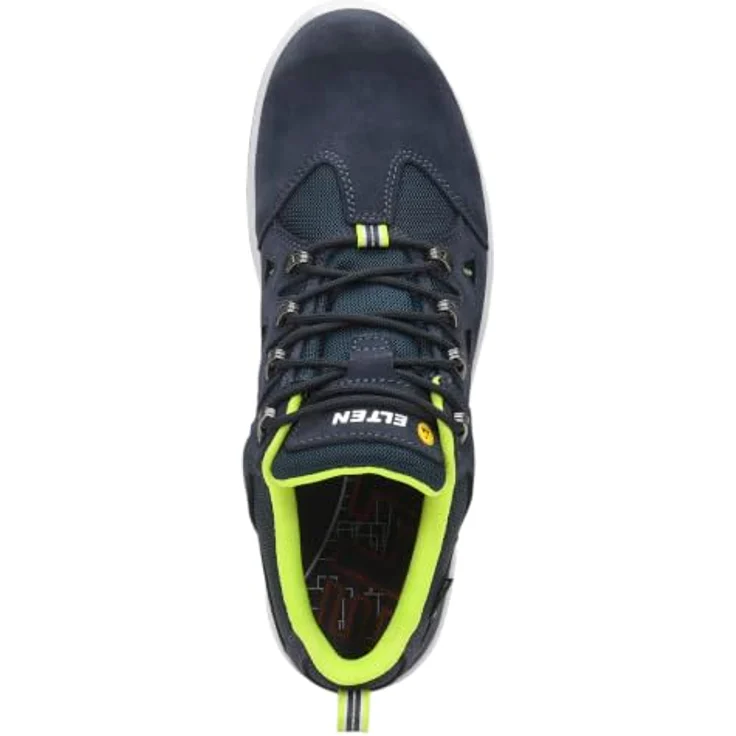 Elten Berufshalbschuh RILEY XXF GTX® Low ESD O2 WR CI, blue-lime, Gr. 45 – Bild 6