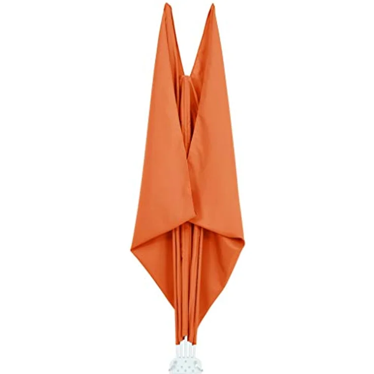 vidaXL Faltbarer Terrassen-Seitenfächer, Terracotta-Rot, 240 x 160 cm, UV-beständig und wasserabweisend – Bild 7
