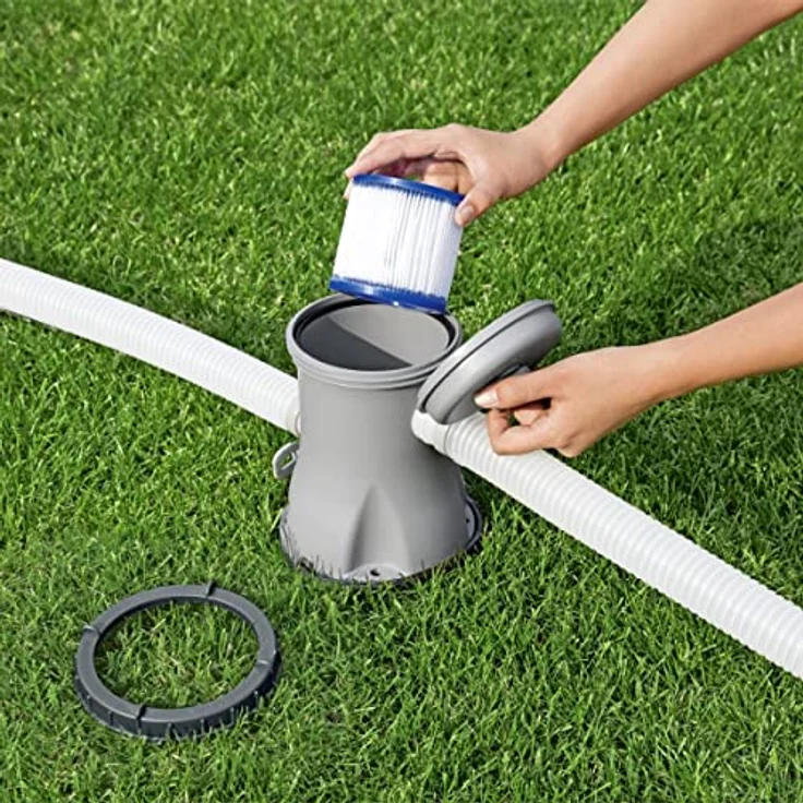 Bestway 58093 Filterkartuschen Gr.I, Durchmesser 8 cm, Höhe 9 cm 2-er Set – Bild 4