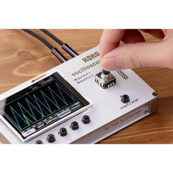 KORG Nu:Tekt NTS-1 Digital mkII Synthesiser Kit - DIY-Oszilloskop, Tuner, FFT- und Spektrumanalysator, Dual Stereo IN/THRU/OUT - zum Selberbauen – Bild 5