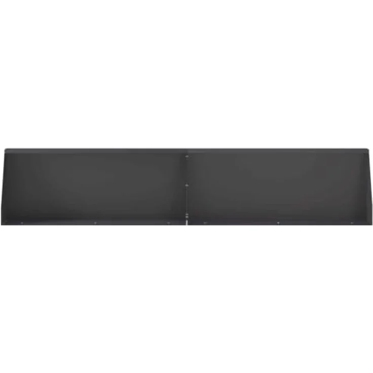 vidaXL Beetumrandung Stützmauer, wetterfeste Stützmauer aus Schwarzstahl, 4-teilig 100 x 12 x 30 cm, modulares Design für flexible Anordnungen – Bild 6