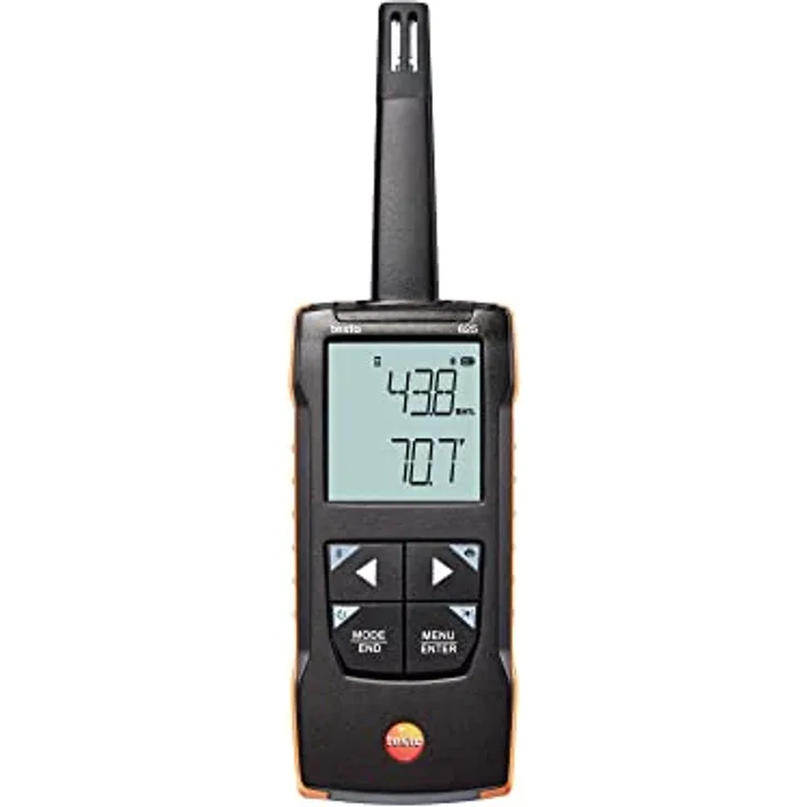 Testo 625 Luftfeuchtemessgerät (Hygrometer) 0% rF 100% rF