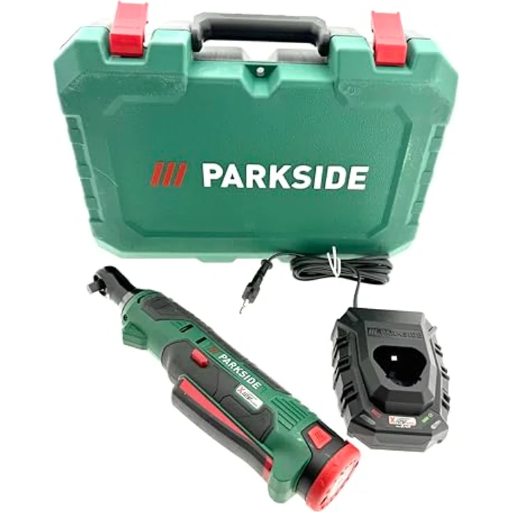 PARKSIDE® 12 V Akku-Ratsche »PAR 12 B1«, 54 Nm Drehmoment, mit Akku und Ladegerät, inkl. LED-Arbeitsleuchte und Softgrip – Bild 2