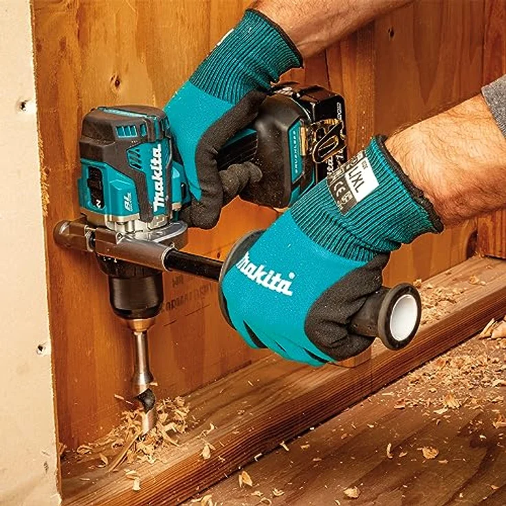 Makita DHP489RTJ Akku-Schlagbohrschrauber 18V / 5,0 Ah, 2 Akkus + Ladegerät im MAKPAC mit LED-Licht – Bild 3