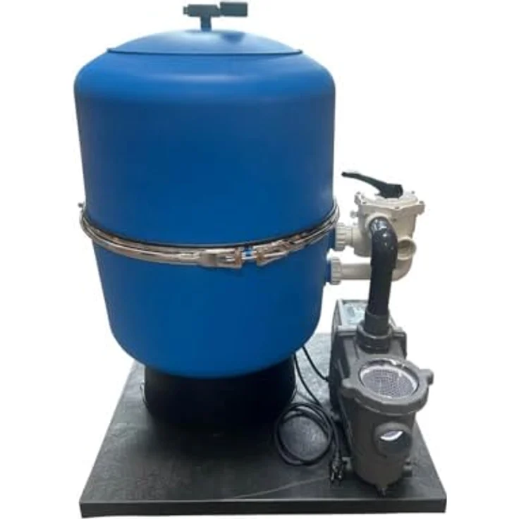 OKU Sandfilteranlage Hawaii Ø 600 mm mit ECO Whisper Poolpumpe, drehzahlgesteuert, leise, energieeffizient – Bild 4
