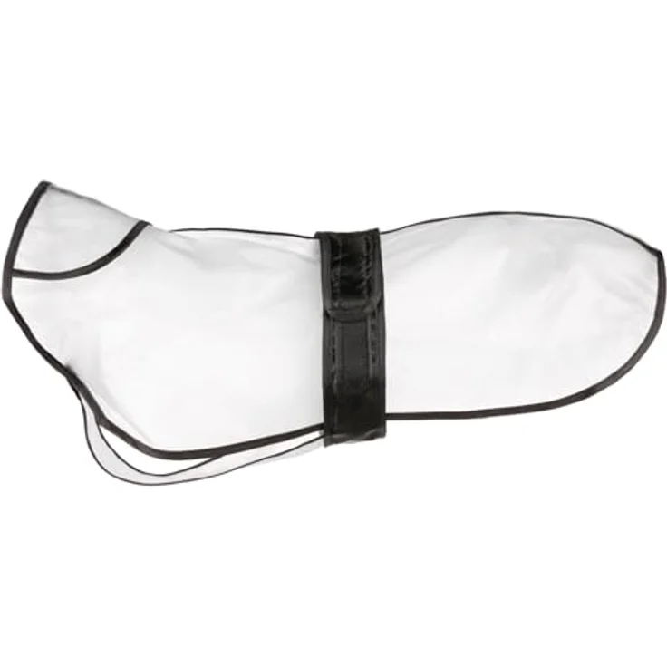 Trixie Regenmantel Tarbes transparent-schwarz S: 42 cm – Bild 2