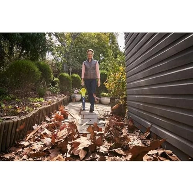 Ryobi Akku-Laubgebläse 18 V ONE+, 245 kmh Luftgeschwindigkeit, mit 4,0 Ah Akku – Bild 2