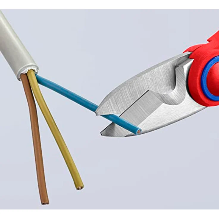 Knipex Elektrikerschere mit Mehrkomponenten-Hüllen, glasfaserverstärkt 160 mm 95 05 10 SB - Preisvergleich – Bild 2