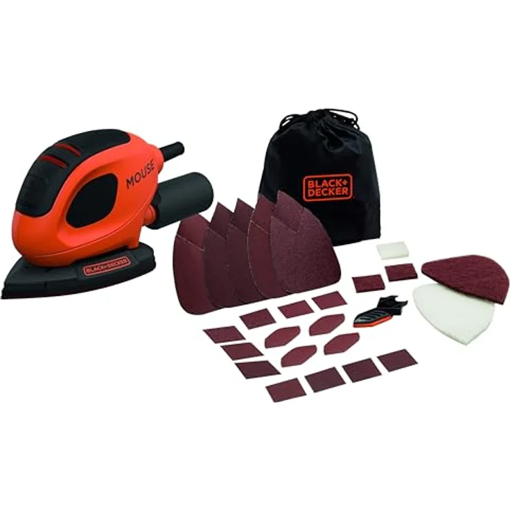 BLACKundDECKER BEW230BC-QS BEW230BC-QS-Lijadora Mouse 55W Con 15 accesorios y Bolsa andere – Bild 2