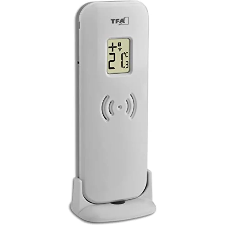 TFA Weather Jack, Wetterstation mit 28 Bekleidungsvarianten, Silber – Bild 2