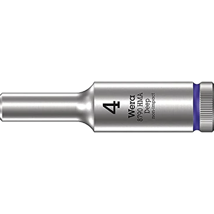 Wera Bit- und Steckschlüsselset 8790 HMA Deep, 1/4″ Steckschlüsseleinsatz mit Kugelfangrille und Take it easy Werkzeugfinder – Bild 1