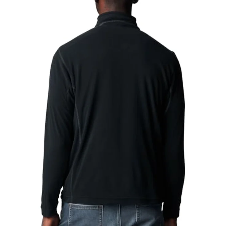 Columbia Klamath Range II, Herren Jacke aus leichtem Fleecematerial für Lagenlook, Schwarz, Größe M – Bild 3