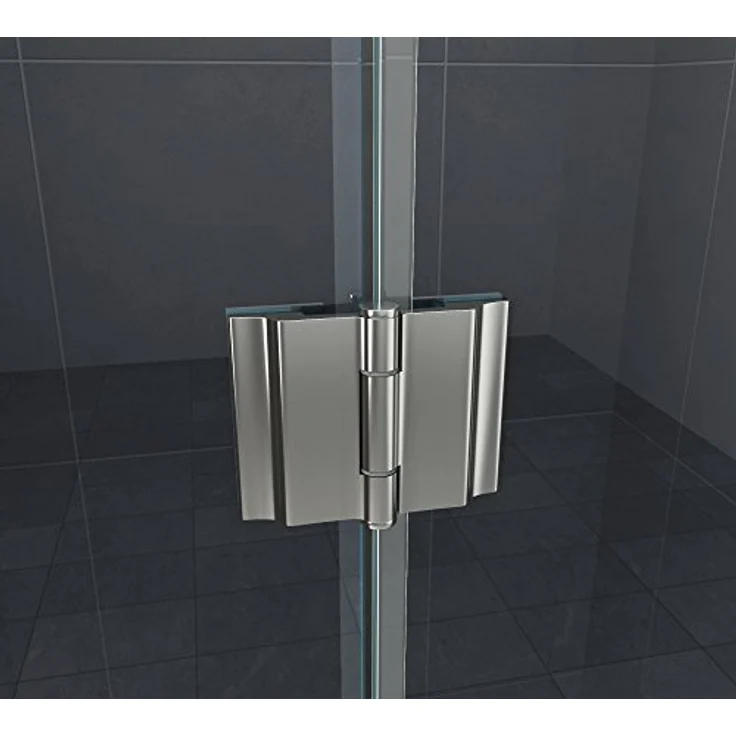 Glasdeals Duschkabine NOVUM 90 x 90 x 170 cm, rahmenlos, aus 8 mm Sicherheitsglas mit leicht zu reinigender Oberflächenbeschichtung – Bild 5