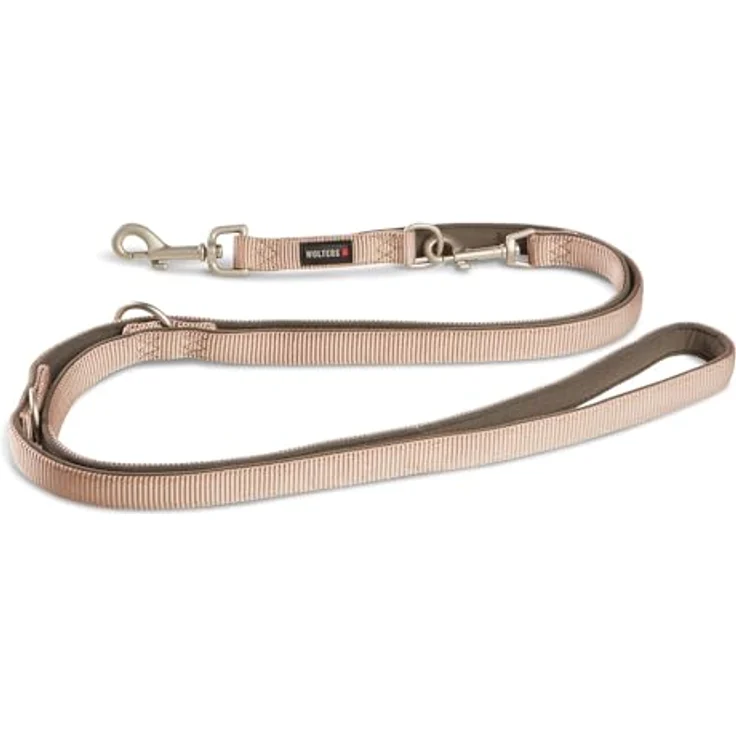 Wolters Führleine Professional Comfort, Farbe:Champagner/trüffel, Größe:XL 200 cm x 25 mm – Bild 1