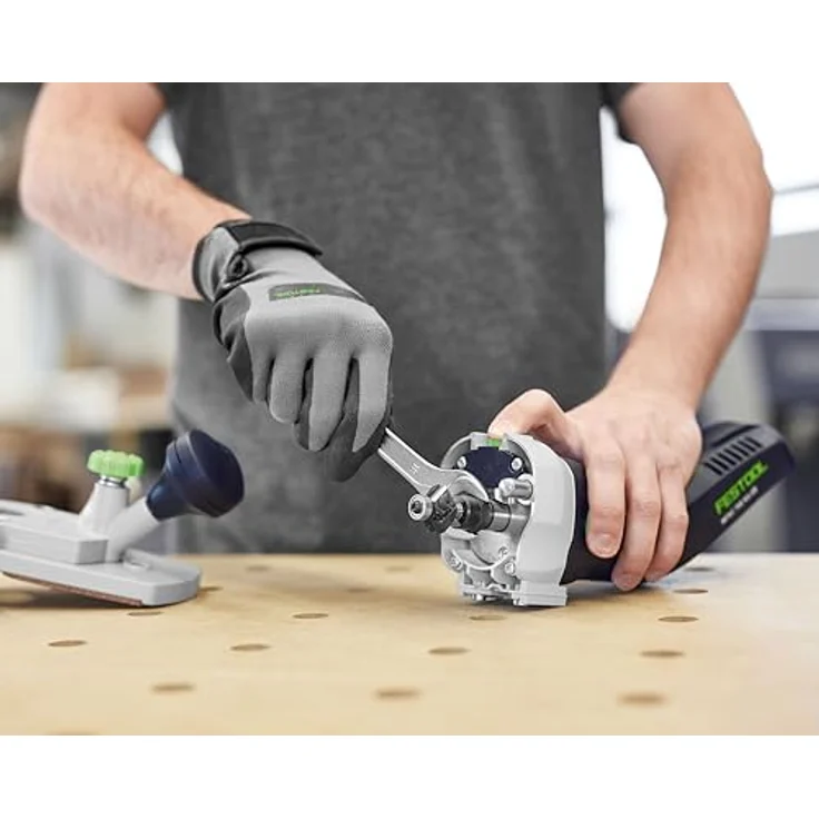 Festool MFKC 700 KA EB-Basic, Akku-Modul-Kantenfräse mit bürstenlosem EC-TEC-Motor, 0° bis 45° Fräseinstellung, integrierte Absaugung, 8 mm Spannzange – Bild 5