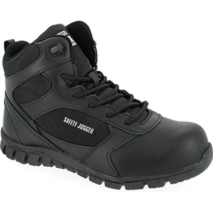 Safety Jogger Sicherheitsschuh S3 SRC ESD Dragon, mittelhoher taktischer Allround-Stiefel, schwarz, Gr. 42 – Bild 1