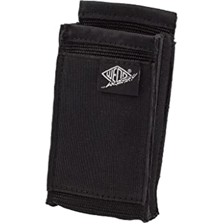 WEDO 7880199 Messerscheide für Cuttermesser, Gürteltasche aus robustem Polyester mit Innenfächern, schwarz – Bild 4