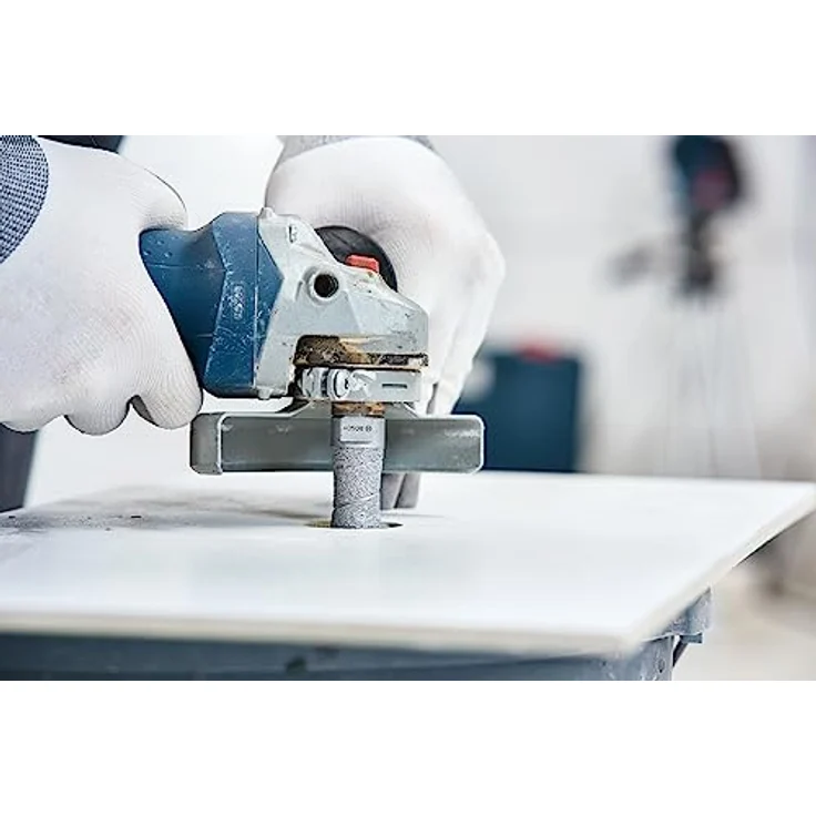 Bosch Professional PRO Ceramic dry Bohrkrone, Ø für Winkelschleifer, hohe Lebensdauer mit Diamantbesatz – Bild 6
