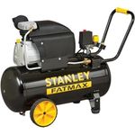Stanley Kompressor D 251/10/50S  FMXCM0064E, leistungsstark mit 50-L-Tank und 10 bar Druck, blau