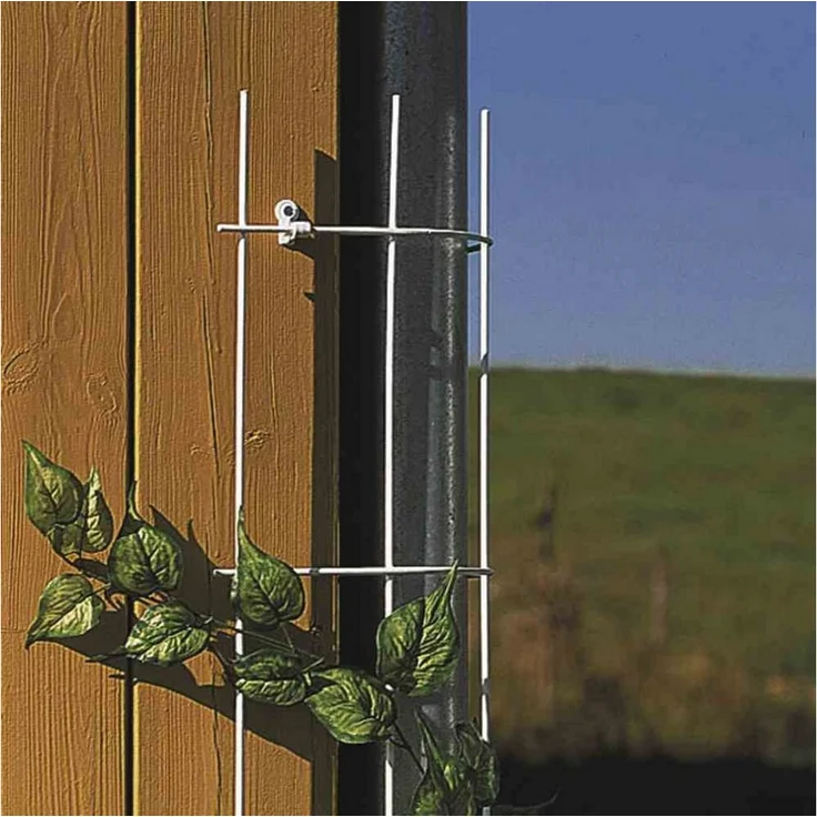Siena Garden Rankgitter Fallrohrgitter 150 cm, stabil und wetterfest für Fallrohre bis Ø 150 mm, inklusive Befestigungsgarnitur – Bild 1