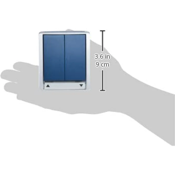 Busch-Jaeger 2621/4 W-53 Jalousietaster, 1-polig Thermoplast, grau ocean® (IP 44), mit Umkehrsperre und Beschriftungsfeld – Bild 5