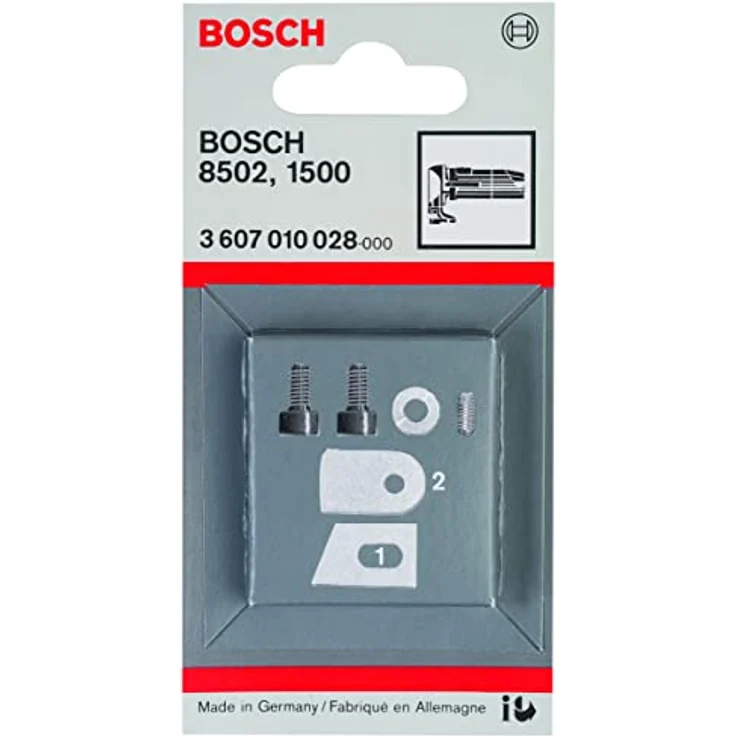 Bosch Accessories Professional Zubehör 3607010028, 5tlg. Messer-Set für Bleche, handbetrieben, Original Bosch Qualität – Bild 1