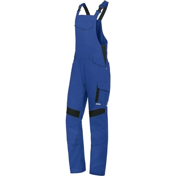 Uvex Safety Latzhose uvex suXXeed industry, ultramarin, mit CORDURA® Taschen und Reflexdetails, Größe 26 – Bild 1