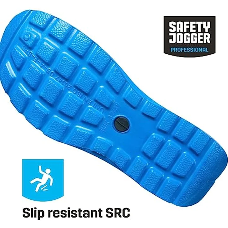 Safety Jogger Oxyva OB Berufsclogs, ESD-zertifiziert, antibakteriell, wasserdicht, electric blue, Größe 45/46 – Bild 2