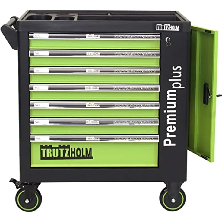 TrutzHolm Werkstattwagen Premium XXL leer Werkzeugwagen robust & vielseitig einsetzbar – Bild 4