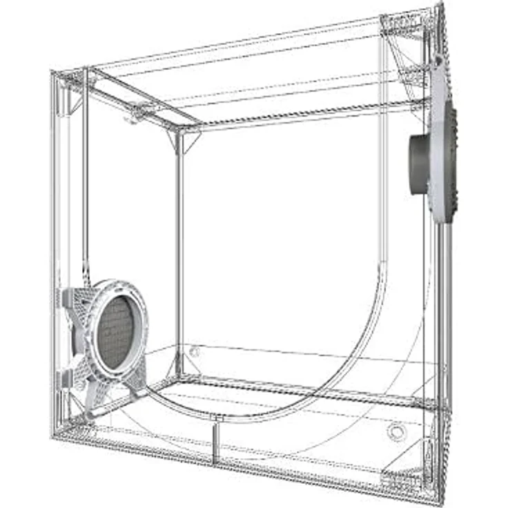 Secret Jardin Dark Propagator DP60 V4.0, Anzuchthilfe mit Maßen 60x40x60 cm – Bild 3