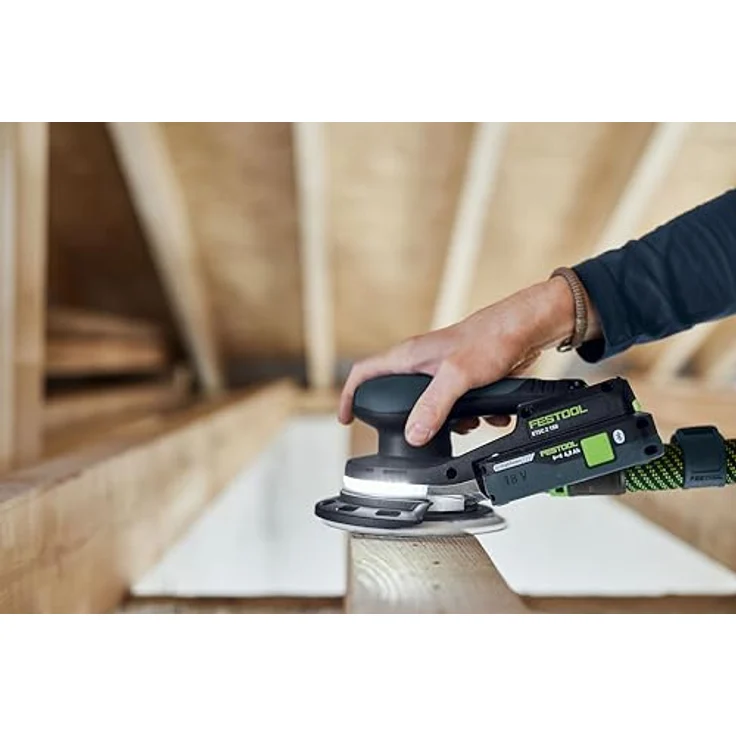 Festool Protector PR ETSC 2 125, Schleifmaschinen-Zubehör für sicheres und randnahes Schleifen, schützt Kanten und Schleifteller – Bild 2