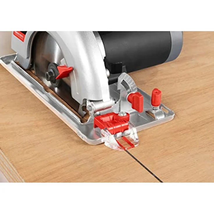 Skil Handkreissäge 5765 AA (1.350W, 65mm, mit Hartmetallbestücktes Sägeblatt und Parallelanschlag) – Bild 6