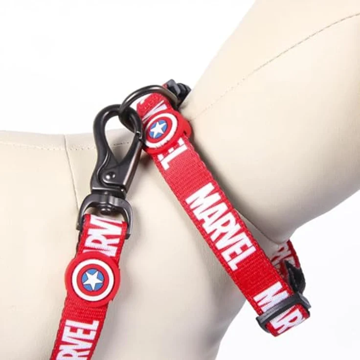 Cerdá Hundehalsband für Fan Pets, hochwertig bedruckt mit Marvel Motiven, 100% Polyester, Größe XS, offiziell lizenziert – Bild 4