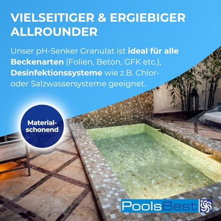 10 kg - PoolsBest® pH-Senker Granulat – Bild 6